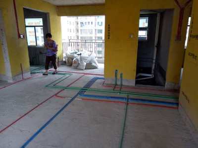 上邦家园水电隐蔽工程验收观察 专业化施工的细节呈现